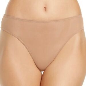 NWOT | SKIMS | Ultra Fine Mesh Bikini Brief Brown Tan - Size 4X